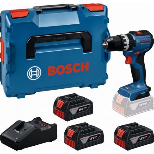 BOSCH GSB18V-52 PROFESSIONAL Aku příklepový uťahovač, 3x 5,0Ah, L-BOXX 06019S0128 BOSCH GSB18V-52 PROFESSIONAL Aku příklepový uťahovač, 3x 5,0Ah, L-BOXX 06019S0128