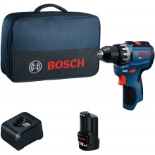 BOSCH GSR12V-31 PROFESSIONAL Aku vŕtací skrutkovač, 12V/2,0Ah, taška 06019S6012