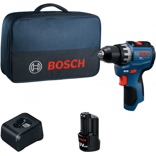 BOSCH GSR12V-31 PROFESSIONAL Aku vŕtací skrutkovač, 12V/2,0Ah, taška 06019S6012 BOSCH GSR12V-31 PROFESSIONAL Aku vŕtací skrutkovač, 12V/2,0Ah, taška 06019S6012