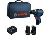 BOSCH GSB12V-31 PROFESSIONAL Aku príklepový skrutkovač, 2x 12V/2,0Ah, taška 06019S6102