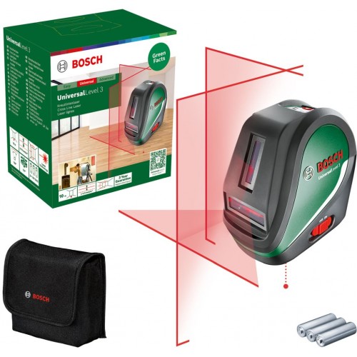 BOSCH UniversalLevel 3 Krížový čiarový laser 0603663904