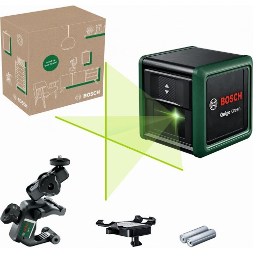 BOSCH Quigo Green 2.gen Krížový čiarový laser 0603663CZ0