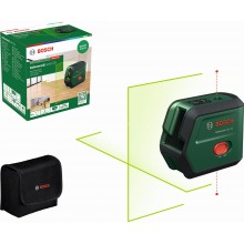 BOSCH AdvancedLevel 2G UNI Krížový čiarový laser s funkciou vynášania zvislíc 0603663G00