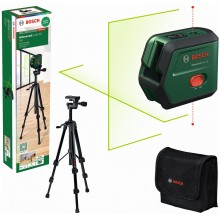 BOSCH AdvancedLevel 2G UNI Krížový čiarový laser s funkciou vynášania zvislíc 0603663G01