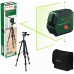 BOSCH AdvancedLevel 2G UNI Krížový čiarový laser s funkciou vynášania zvislíc 0603663G01