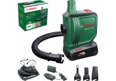 BOSCH EasyInflate 18V-500 Akumulátorový objemový kompresor, 1x 2.0Ah 0603947201