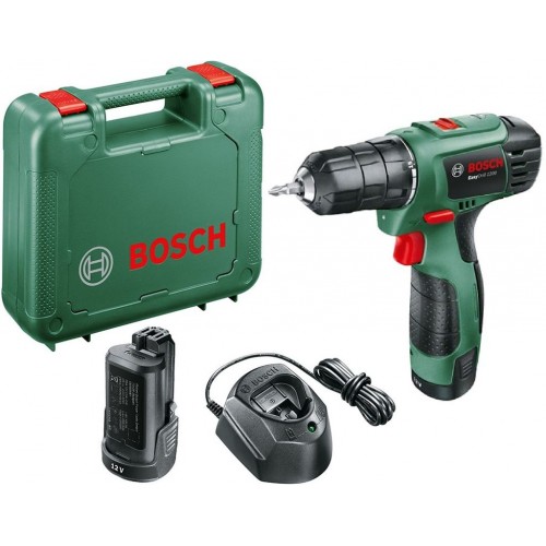 BOSCH EasyDrill 1200 Akumulátorový vŕtací skrutkovač (2x aku) 06039A210B BOSCH EasyDrill 1200 Akumulátorový vŕtací skrutkovač (2x aku) 06039A210B