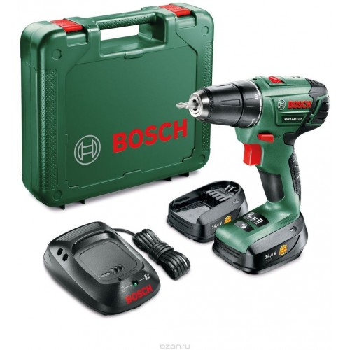 BOSCH PSR 1440 LI-2 Akumulátorový vŕtací skrutkovač (2x aku ) 06039A3021 BOSCH PSR 1440 LI-2 Akumulátorový vŕtací skrutkovač (2x aku ) 06039A3021