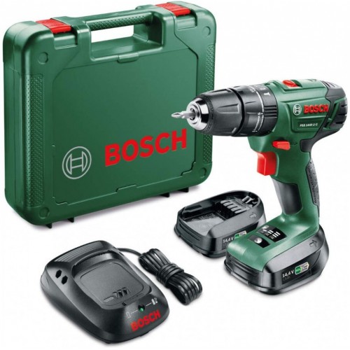 BOSCH PSB 1440 LI-2 Aku kombinovaný skrutkovač (2x aku, nabíjačka) 06039A3221 BOSCH PSB 1440 LI-2 Aku kombinovaný skrutkovač (2x aku, nabíjačka) 06039A3221