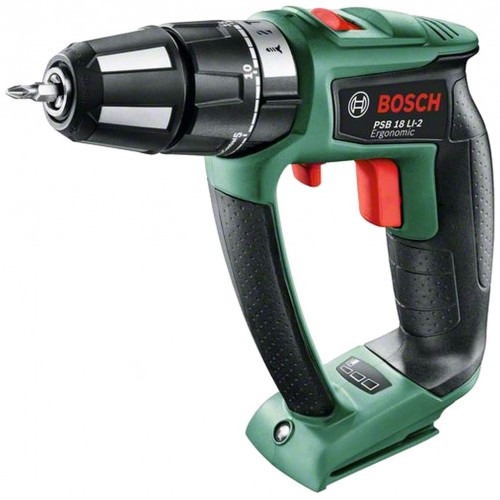 BOSCH PSB 18 LI-2 Ergonomic Aku príklepový skrutkovač (bez aku a nabíjačky) 06039B0302 BOSCH PSB 18 LI-2 Ergonomic Aku príklepový skrutkovač (bez aku a nabíjačky) 06039B0302
