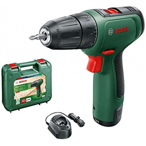 BOSCH EasyDrill 1200 Akumulátorový dvojrýchlostný vŕtací skrutkovač (1x 1,5Ah) 06039D3006