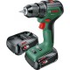 BOSCH UniversalDrill 18V-60 (2x 2,0Ah)+AL18V-20 Akumulátorový skrutkovač 06039D7002