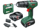 BOSCH EasyImpact 18V-40 (2x1,5Ah)+AL18V-20 Aku príklepový vŕtací skrutkovač 06039D8102
