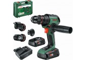BOSCH AdvancedDrill 18V-80 QuickSnap Akumulátorový vŕtací skrutkovač, 2×2,5 Ah 06039E2004