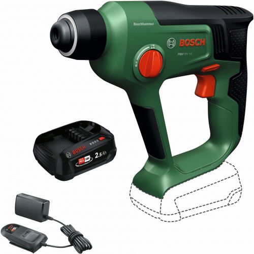 BOSCH PBH 18V-14 Akumulátorové vŕtacie kladivo, 1x2,5Ah, kufor 06039E6003 BOSCH PBH 18V-14 Akumulátorové vŕtacie kladivo, 1x2,5Ah, kufor 06039E6003