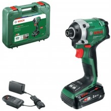 BOSCH UID 18V-210 Rázový uťahovač 1× akumulátor 2,0 Ah a nabíječka 06039E7000