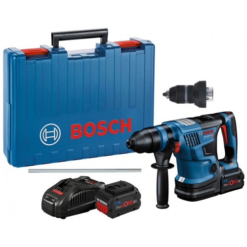 BOSCH GBH 18V-34 CF Akumulátorové vŕtacie kladivo BITURBO s SDS plus 0611914002