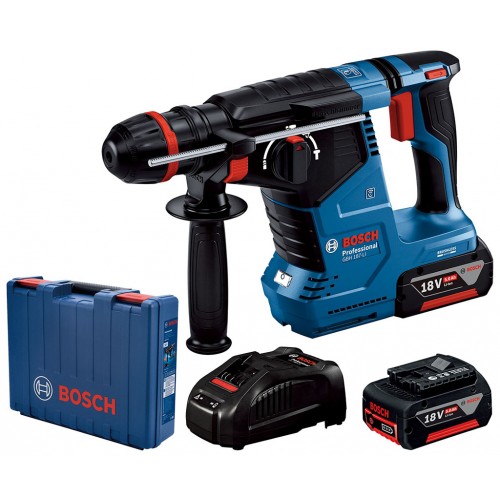 BOSCH GBH 187-LI PROFESSIONAL Vŕtacie kladivo 2x 5.0Ah, GAL 1880, One Chuck 0611923121