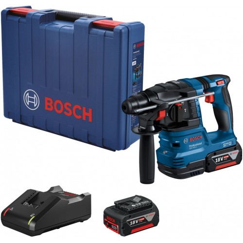 BOSCH GBH 185-LI PROFESSIONAL Aku vŕtacie kladivo SDS plus, 2x Aku 4.0Ah 0611924021