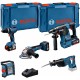 BOSCH GSB+GBH+GWS+GSA+GL+3×5+GAL PROFESSIONAL 18 V súprava 5 ks náradia 0615A5007S