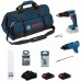 BOSCH PRO 18V GTB+GMA+2x2.0Ah+GAL18V-40-2 0615A500G8