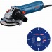 BOSCH GWS 12-125 PROFESSIONAL Uhlová brúska, brúsny kotúč 0615A500GD