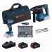 BOSCH Set18V GSR18V-45 GBH18V 22 bity45x SDS-plus-53ks 2×4.0Ah GAL18V-40 kartón 0615V0003D