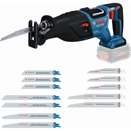 BOSCH GSA 18V-28 PROFESSIONAL + 25 ks súprava pílových listov 0615V0003G BOSCH GSA 18V-28 PROFESSIONAL + 25 ks súprava pílových listov 0615V0003G
