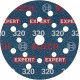 BOSCH Fóliový brúsny kotúč EXPERT O780, 125 mm, G320 2608902414
