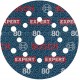 BOSCH Fóliový brúsny kotúč EXPERT O780, 125 mm, G80 2608902409
