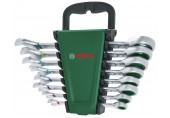 BOSCH 8-dielna súprava kombinovaných kľúčov s račňou 1600A027PS