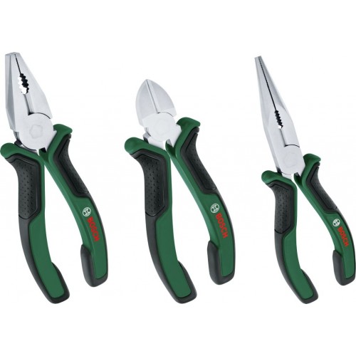 BOSCH Sada kleští 3 kusy 1600A02C0S BOSCH Sada kleští 3 kusy 1600A02C0S