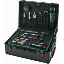 BOSCH 119-dielna súprava kufra na náradie na kolieskach 1600A02ZB4