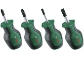 BOSCH 4-dielna súprava krátkeho skrutkovača 1600A032UJ