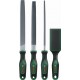 BOSCH 4-dielna súprava pilníkov 200 mm/8" s kefkou 1600A034GM