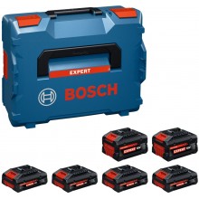 BOSCH EXPERT 4× EXBA18V-40 + 2× EXBA18V-80 Akumulátor 1600A0373G