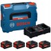 BOSCH EXPERT 2× EXBA18V-55 + 2× EXBA18V-80 + EXAL18V2-320 Základná súprava 1600A0373Y