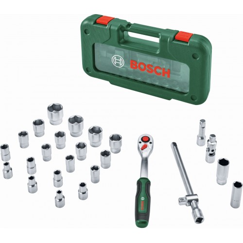 BOSCH 26-dielna račňová súprava 1/2” 1600A039J7 BOSCH 26-dielna račňová súprava 1/2” 1600A039J7