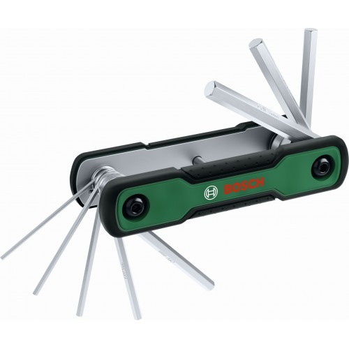 BOSCH Súprava skladacích imbusových kľúčov 8 v 1 1600A039L7 BOSCH Súprava skladacích imbusových kľúčov 8 v 1 1600A039L7
