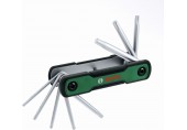 BOSCH Súprava skladacích Torx kľúčov 8 v 1 1600A039L8