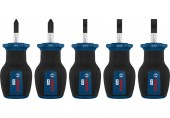 Bosch PRO Súprava krátkych skrutkovačov PH/SL, 5ks 1600A03HU6
