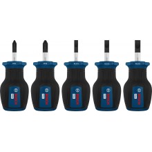 Bosch PRO Súprava krátkych skrutkovačov PH/SL, 5ks 1600A03HU6