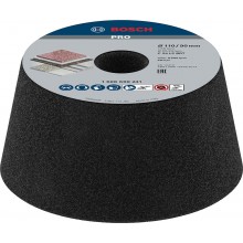 BOSCH Kónická brúsna miska PRO Metal, 90 x 110 x 55 mm, G54 1608600241
