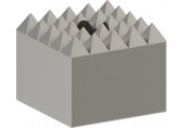 BOSCH Oceľová zrnovacia platnička PRO SDS max-4C Steel Bush Head, 60 x 60 mm 1618623205
