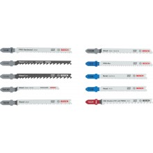 BOSCH Sada pílových listov do priamočiarej píly Multi Material, 10 ks 2607012073