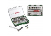 BOSCH 27-dielna sada skrutkovacích bitov so západkovým kľúčom 2607017160