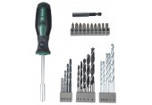 BOSCH 27-dielna sada vrtákov a skrutkovacích bitov 2607017201