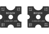 BOSCH Sada výsekových foriem PRO, M6, M8, M10, M12 2608001200