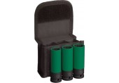 BOSCH PRE Impact Socket Set s krytmi PET, 1”, veľmi hlboké, 3 ks 2608003033