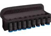 BOSCH PRE Impact Socket Set, 1”, štandardný, 9 ks 2608003034